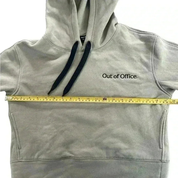 Public Rec New with Tags Luxe Fleece Cropped Hoodie Out of Office - Picture 7 of 9